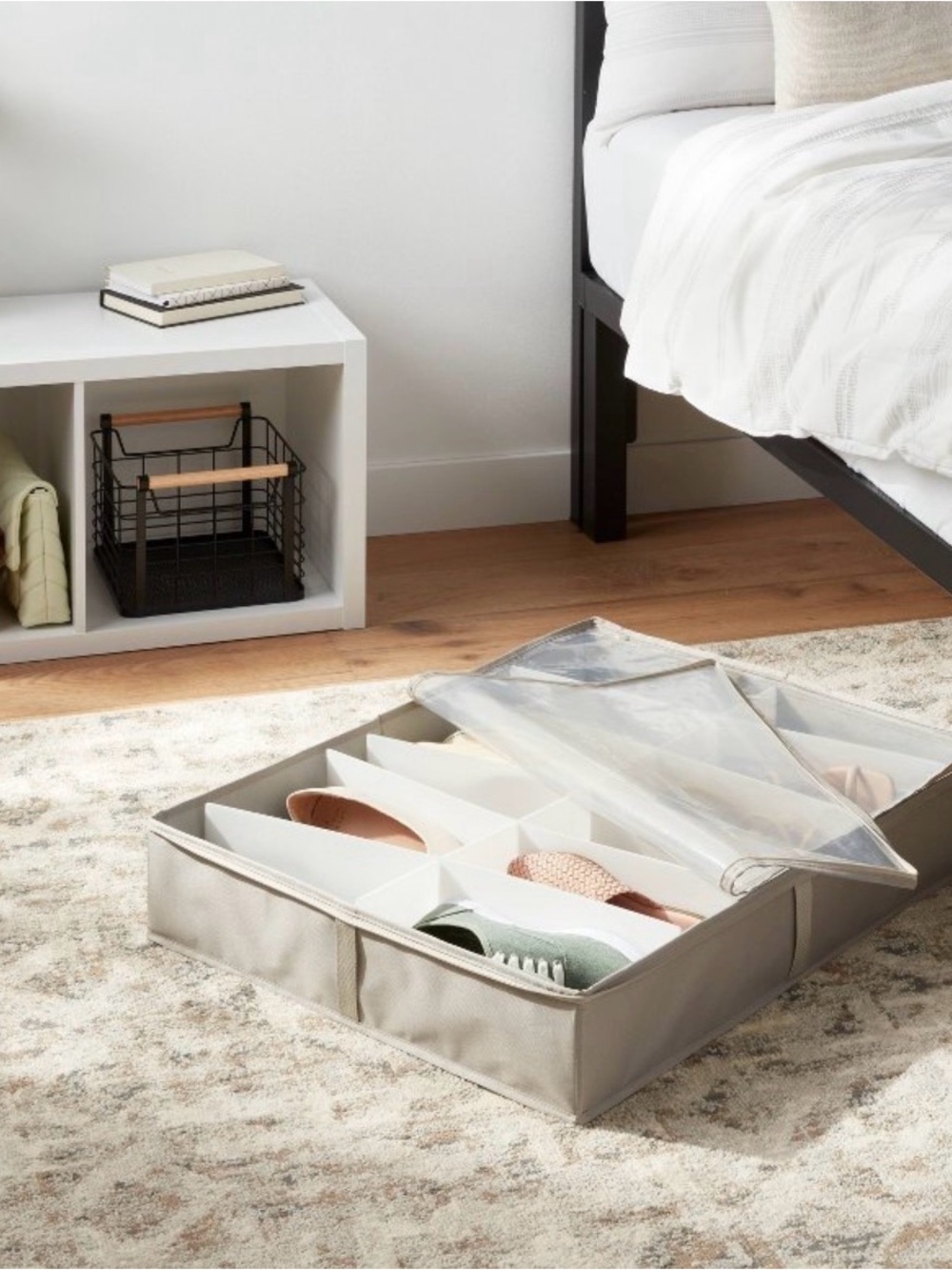 BRIGHTROOM | underbed shoe storage